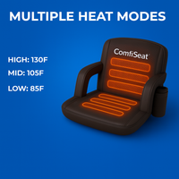 ComfiSeat™ Heated Seat Cushion with Built-In Massager