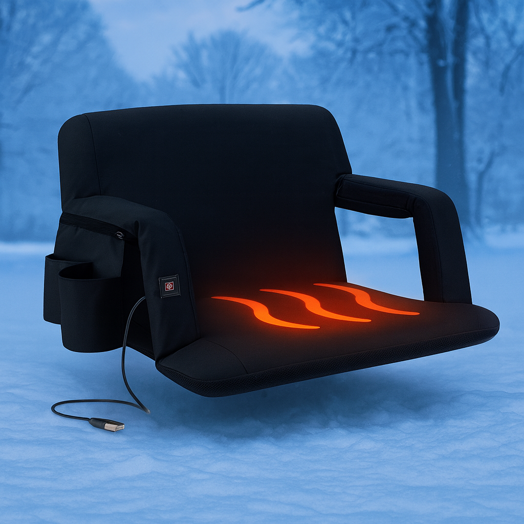 ComfiSeat™ Heated Seat Cushion with Built-In Massager