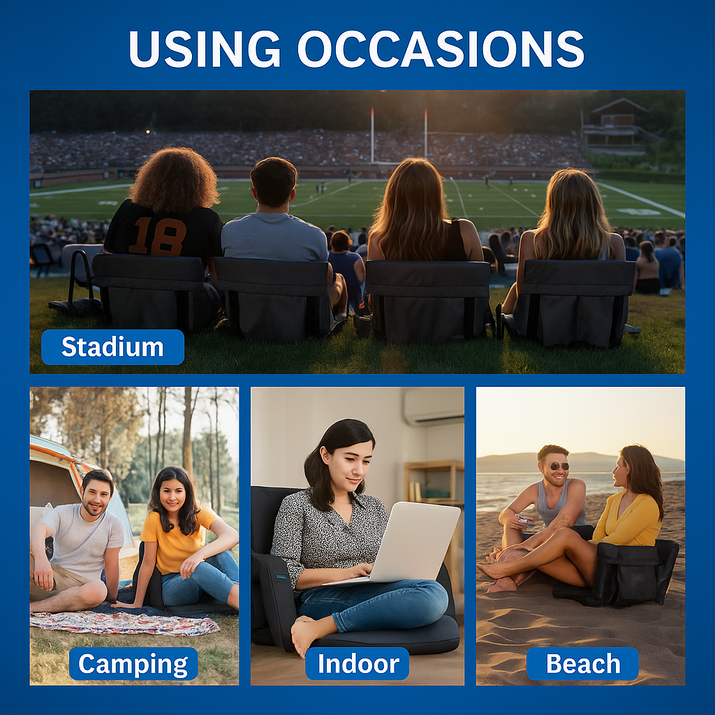 ComfiSeat™ Heated Seat Cushion with Built-In Massager